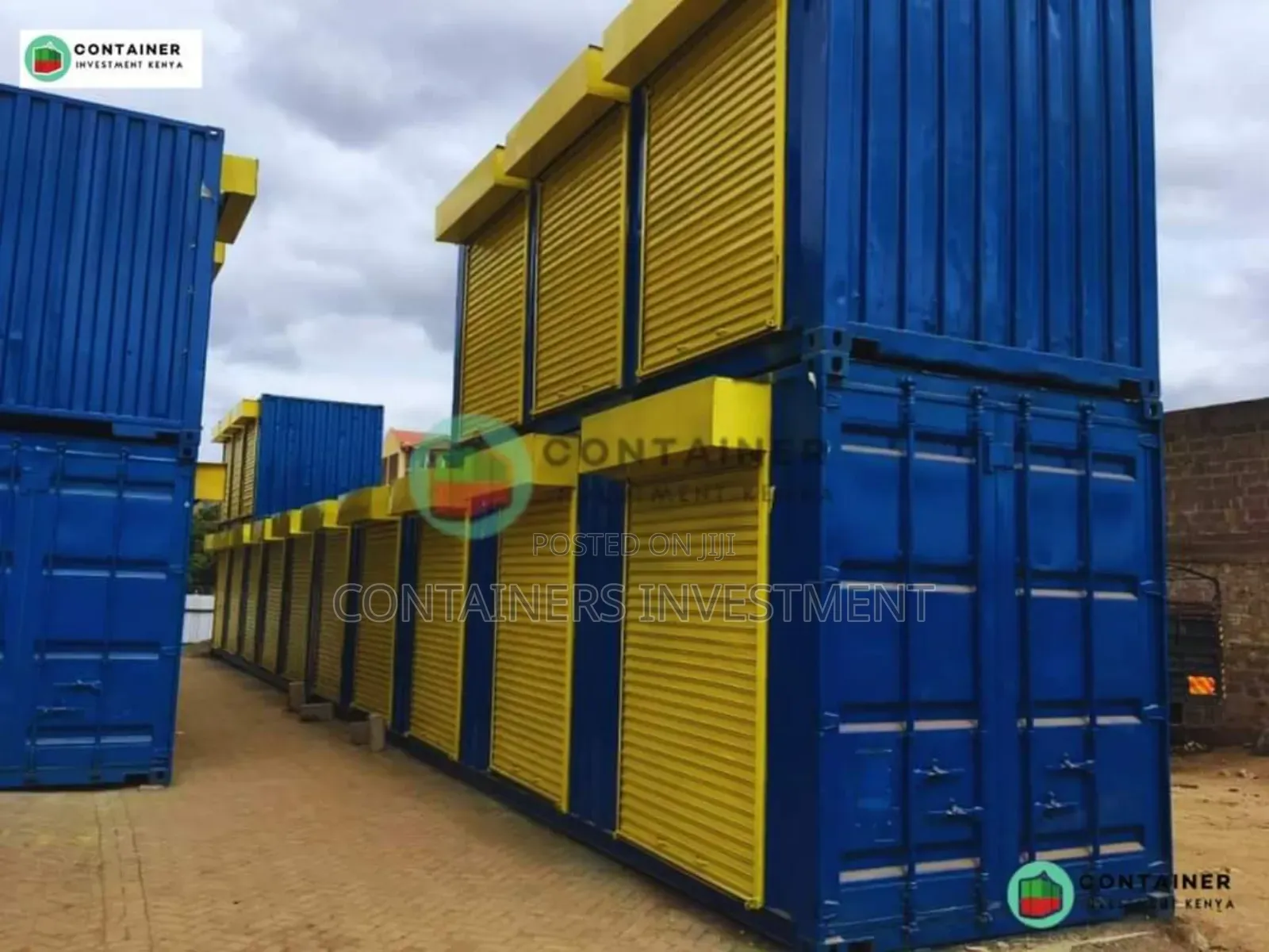 Container Stalls- Container Shopping Center or Single Units.