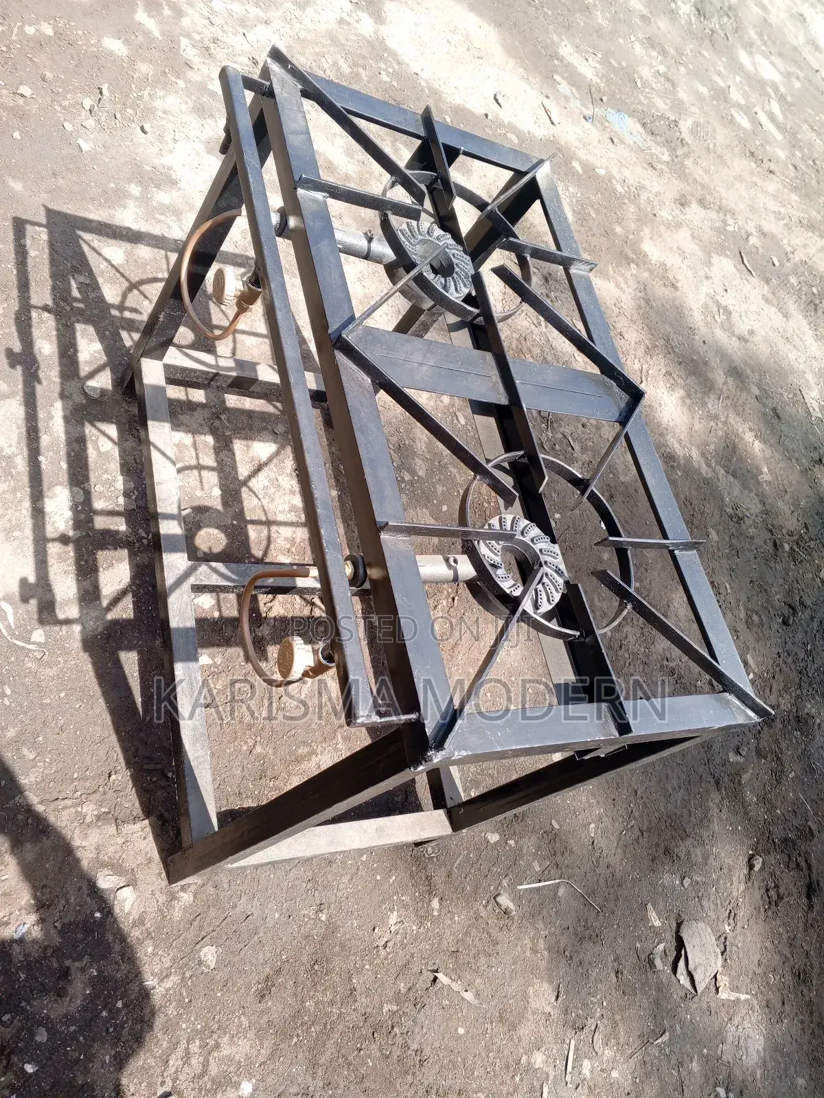 Appealing Two Burner Mild Steel Cooker