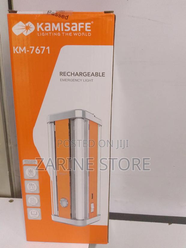 Kamisafe Rechargeable Emergency Light Km-7671 - main view
