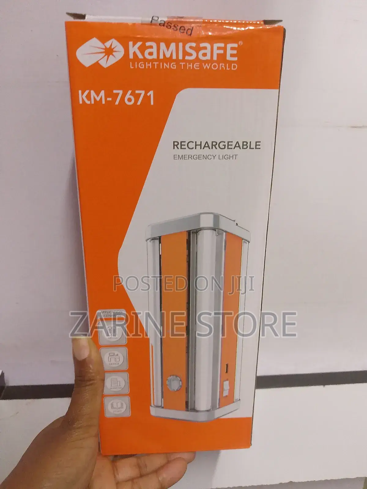 Kamisafe Emergency Light for Hotel, Office, Camping, Study