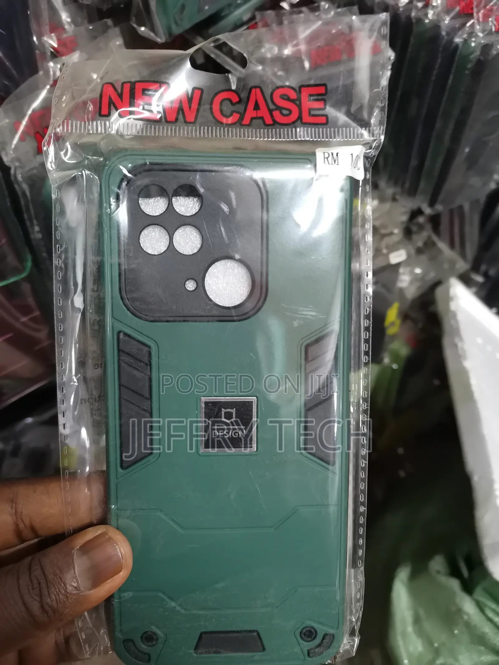 Case for Xiaomi Redmi 10C Shockproof Polycarbonate-Green