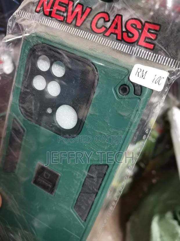 Case for Xiaomi Redmi 10C Shockproof Polycarbonate-Green - thumbnail 2