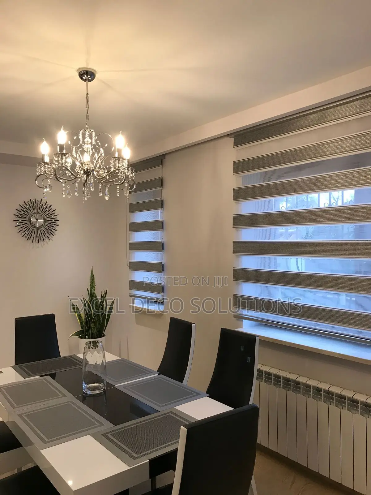 Zebra Roller Blinds- Ambience Goals