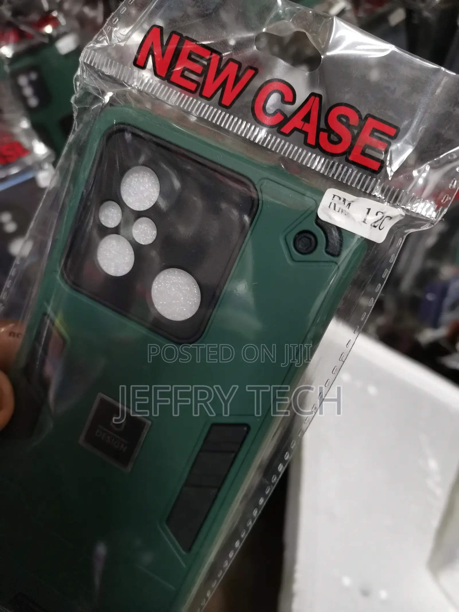 Xiaomi Redmi 12C Hybrid Armor Polycarbonate Case-Green