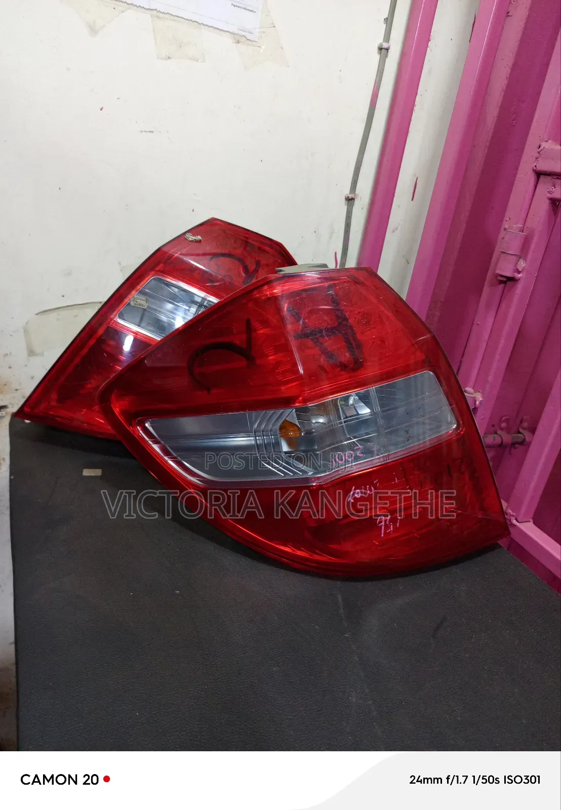 Honda Fit 2008 Taillights