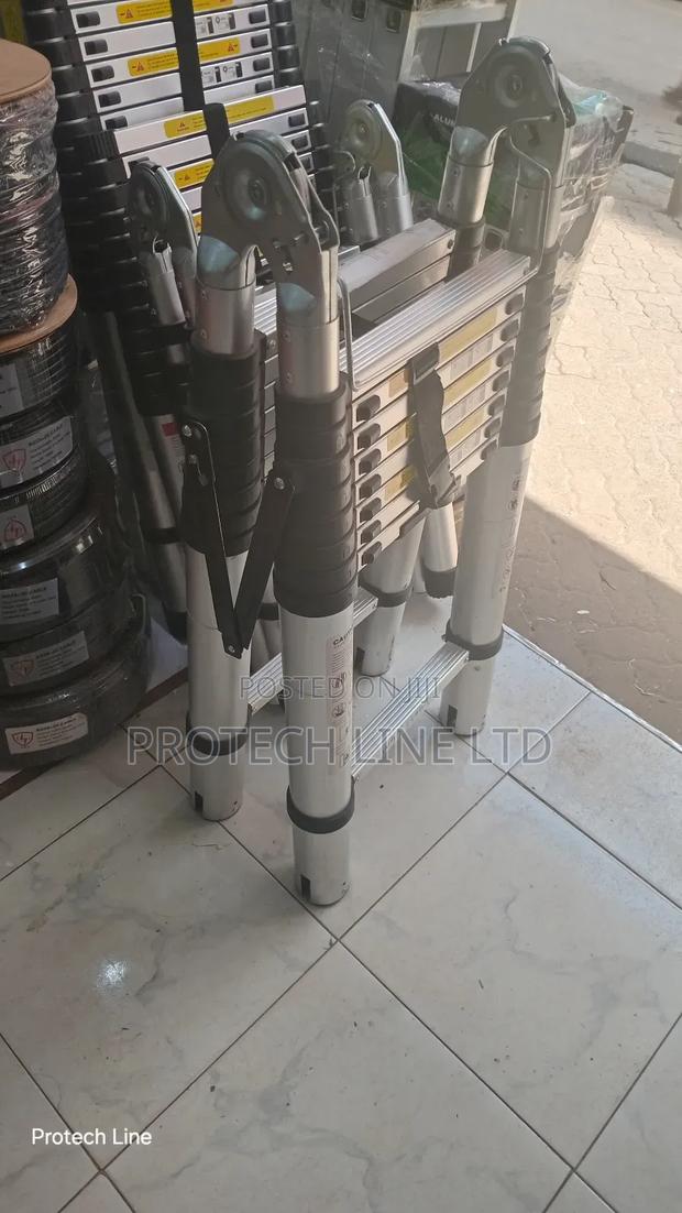 Double Telescopic Ladder 3.6 × 3.6mt - thumbnail 2