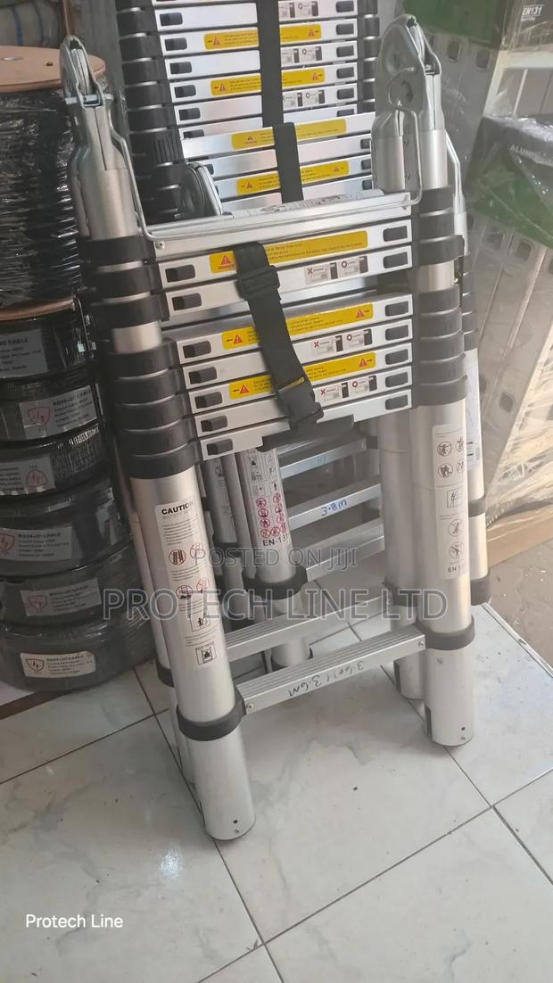 Double Telescopic Ladder 3.6 × 3.6mt - thumbnail 3