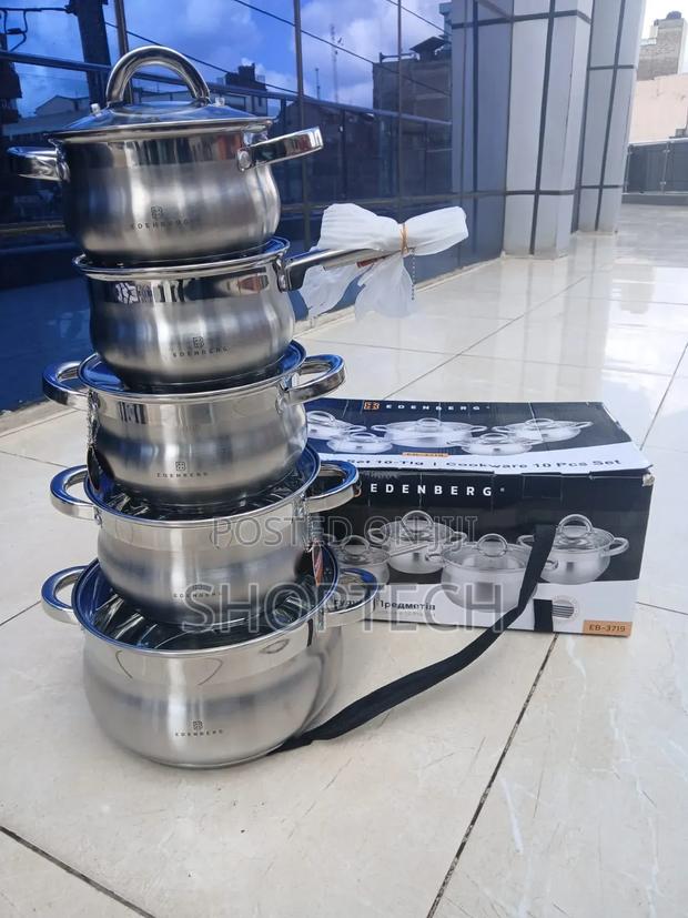 10pieces Edenberg Cookware Set EB-3719 - main view