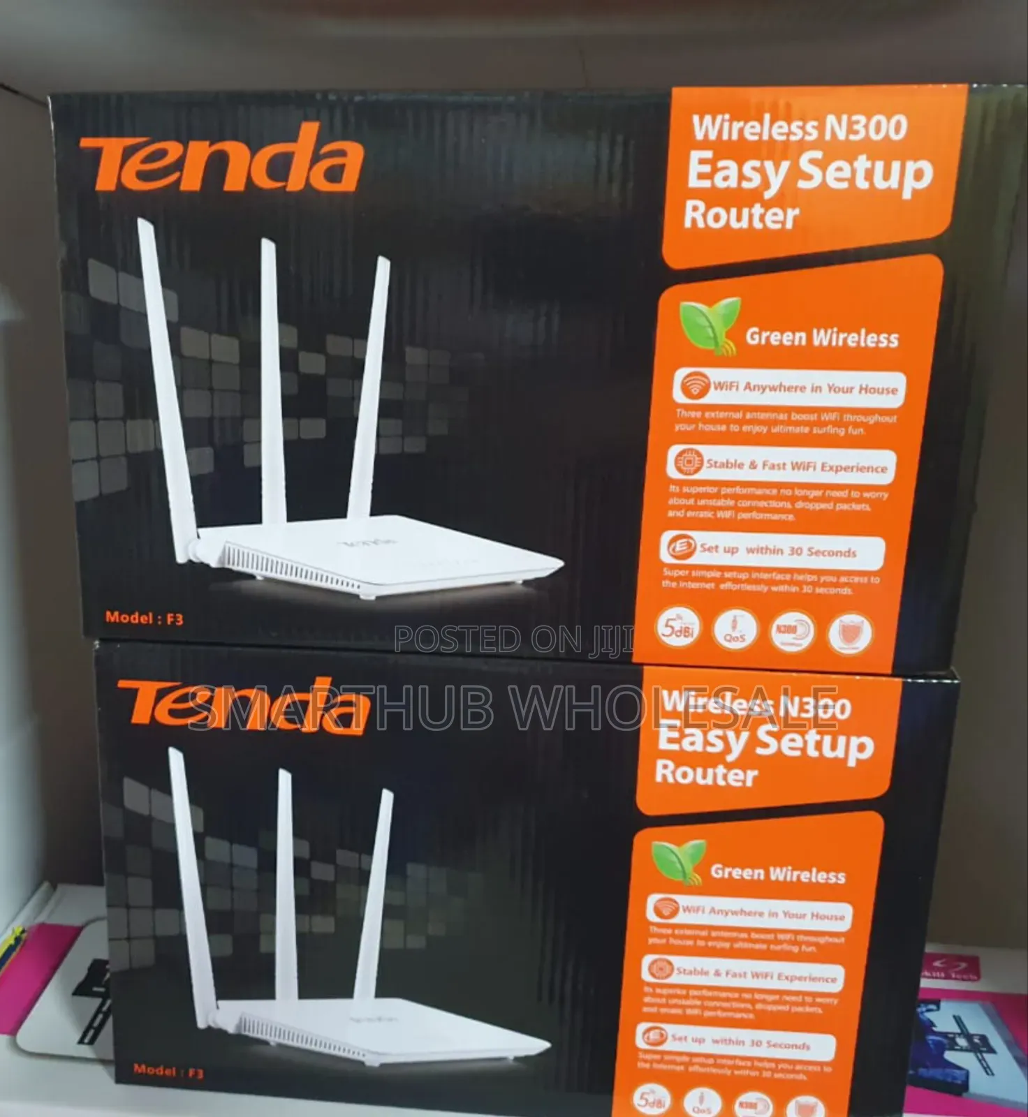Tenda F3 N300 300mbps Wireless Router