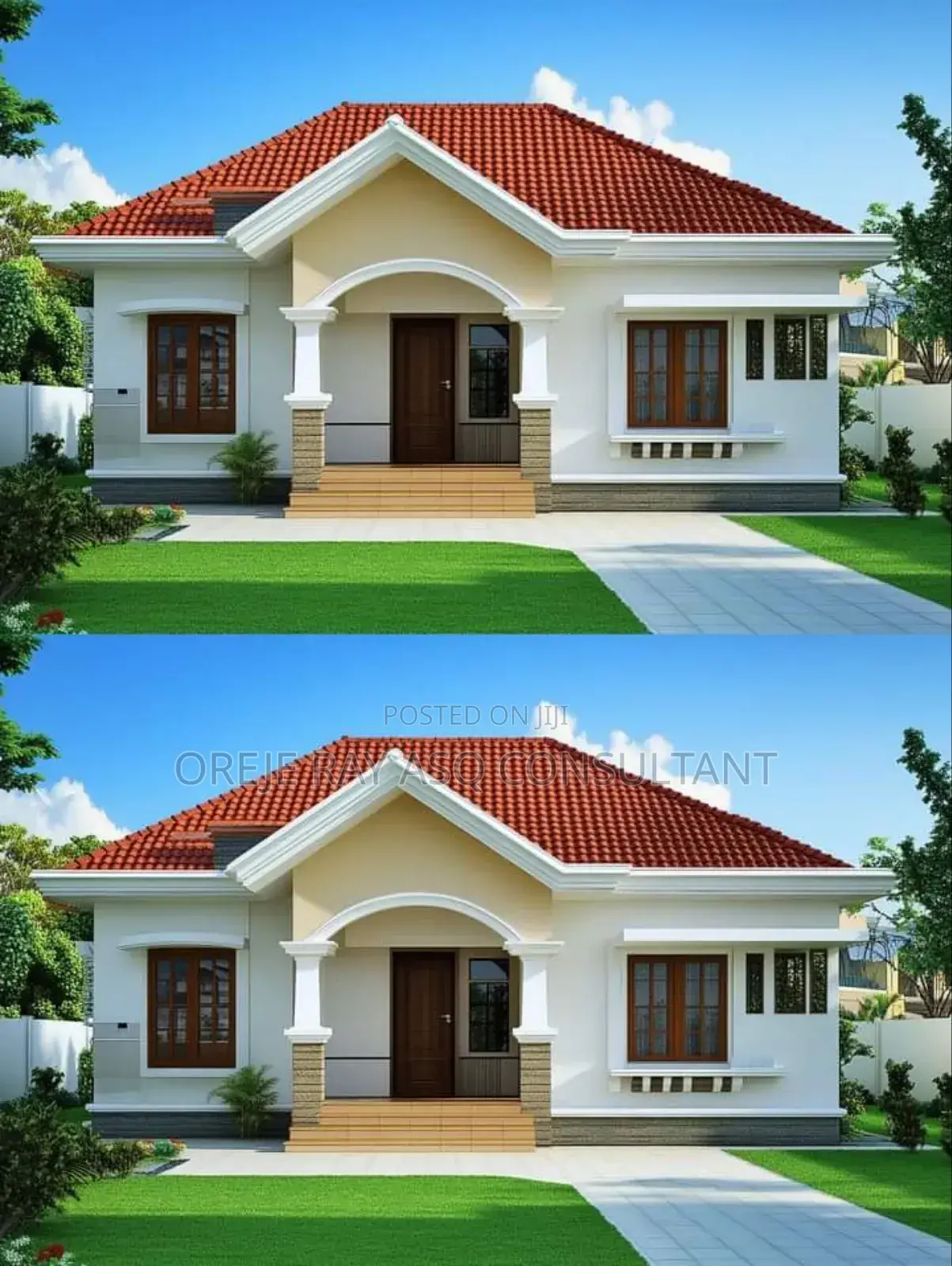 Residential and Commercial Modern House Plan