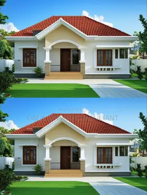 Residential and Commercial Modern House Plan