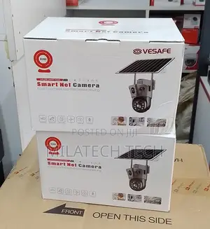 V380 4G Dual Lens PTZ Solar Camera With Simcard