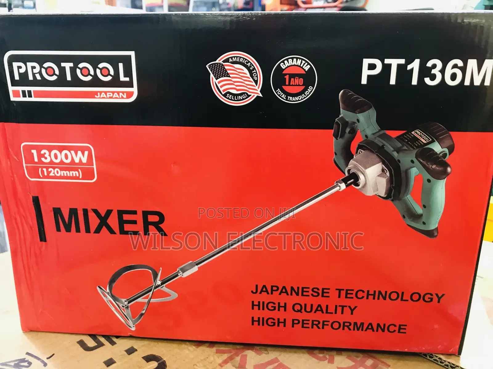 Mixer PT136M/ Stirring Drill. 1300w/120mm
