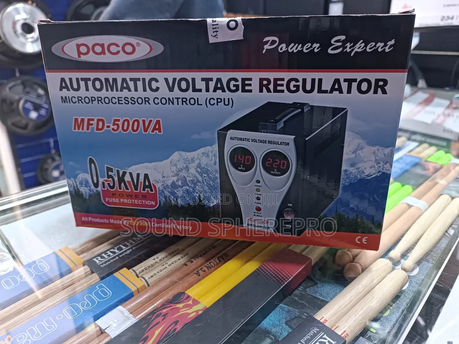 Paco 0.5KVA Automatic Voltage Regulator