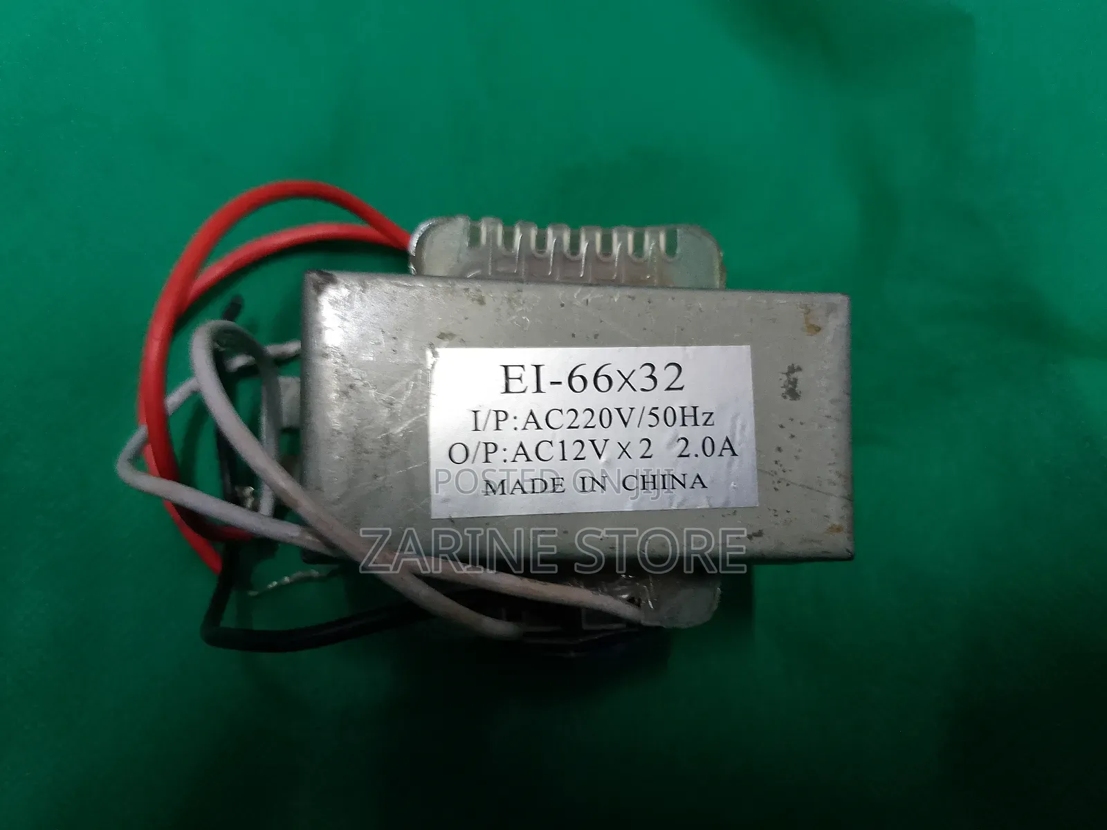 Transformer Input AC 220v/50 Hz Output Ac 12v