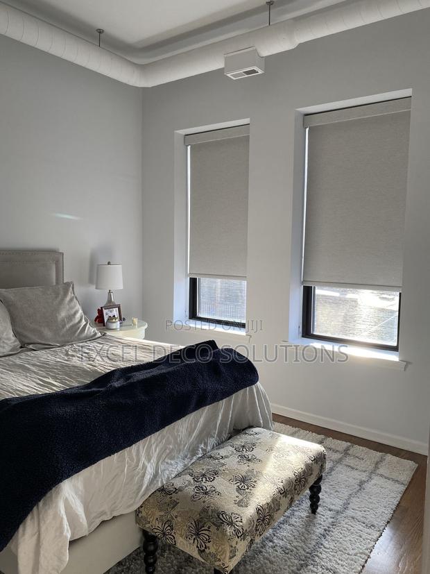 Bedroom Windows- Blackout Roller Blinds