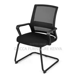 Office Chairs: Executive Mesh Midback Reception Office Chair