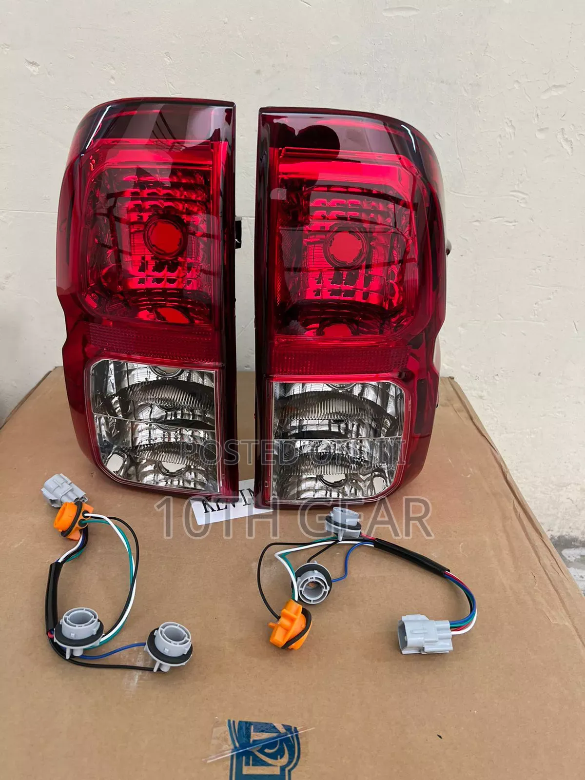 Hilux Revo Tail Light Bulb Type Design Original Fit Pair