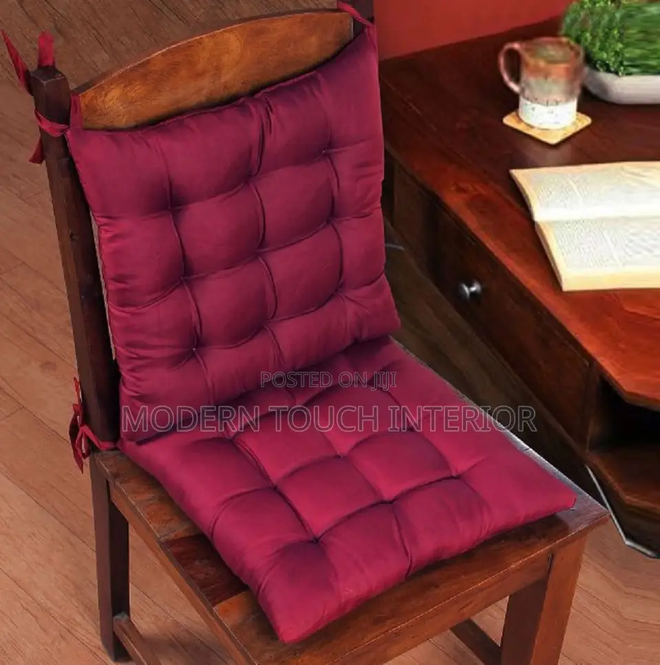 Maroon Cozy Chair Pads
