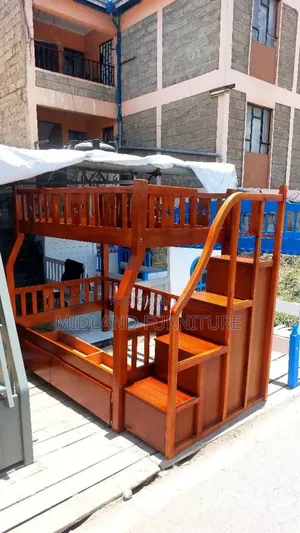 Brown Double Decker Bed
