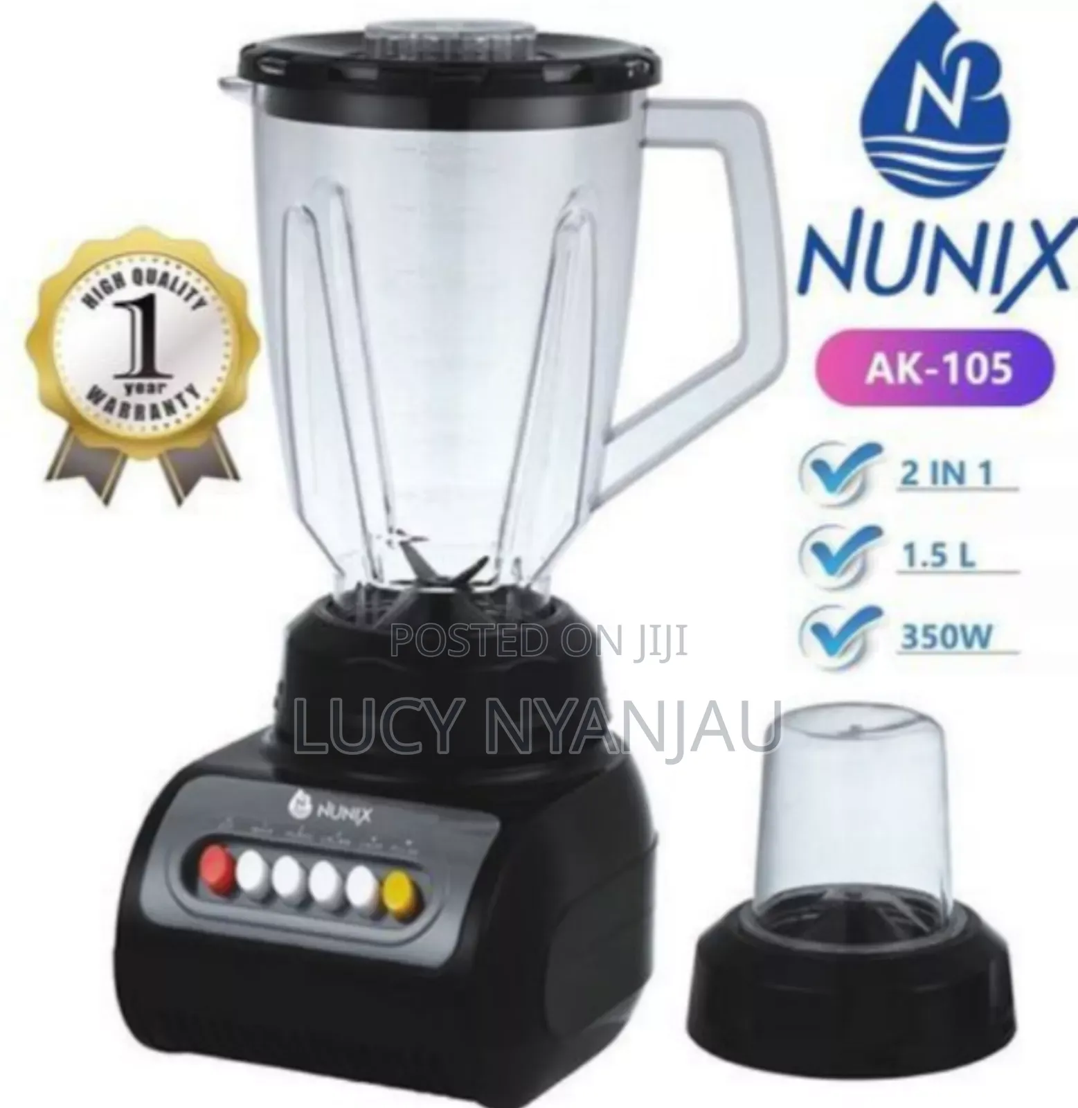 Blender Ninux 2 in 1 Blender