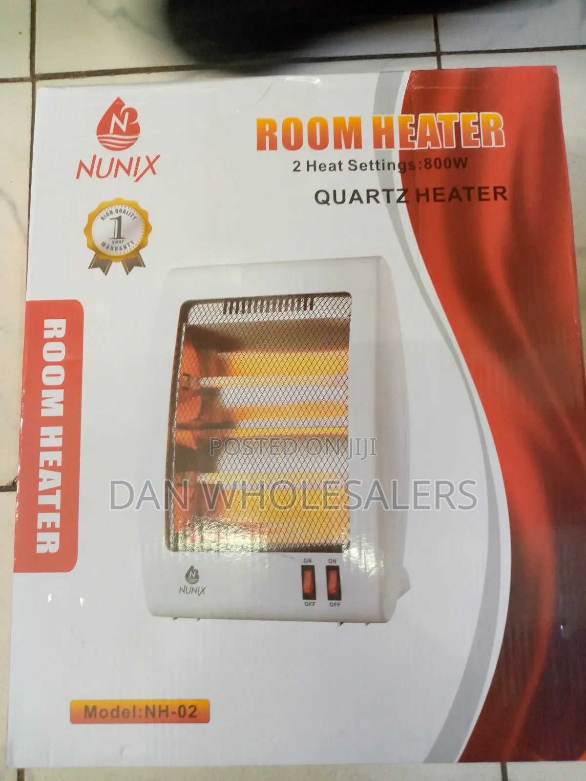 Nunix Quartz Room Heater