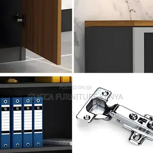 Cabinets:3-Door Wooden Modern Storage Cabinet With Shelves
