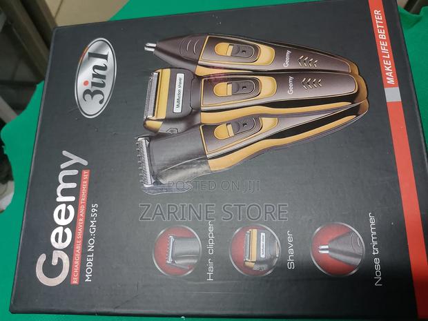 Geemy Rechargeable Shaver and Trimmer Set - main view