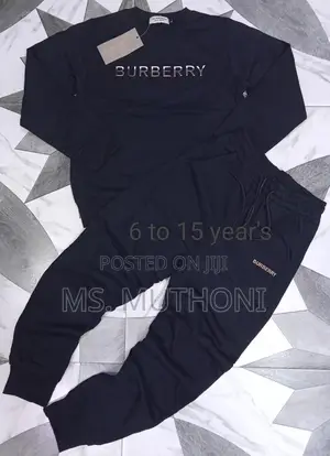 Burberry Kids 2 Pc Tracksuits Available (6-15 Yrs )