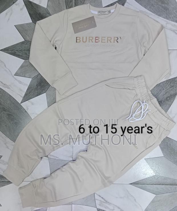 Burberry Kids 2 Pc Tracksuits Available (6-15 Yrs )