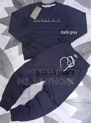 Burberry Kids 2 Pc Tracksuits Available (6-15 Yrs )