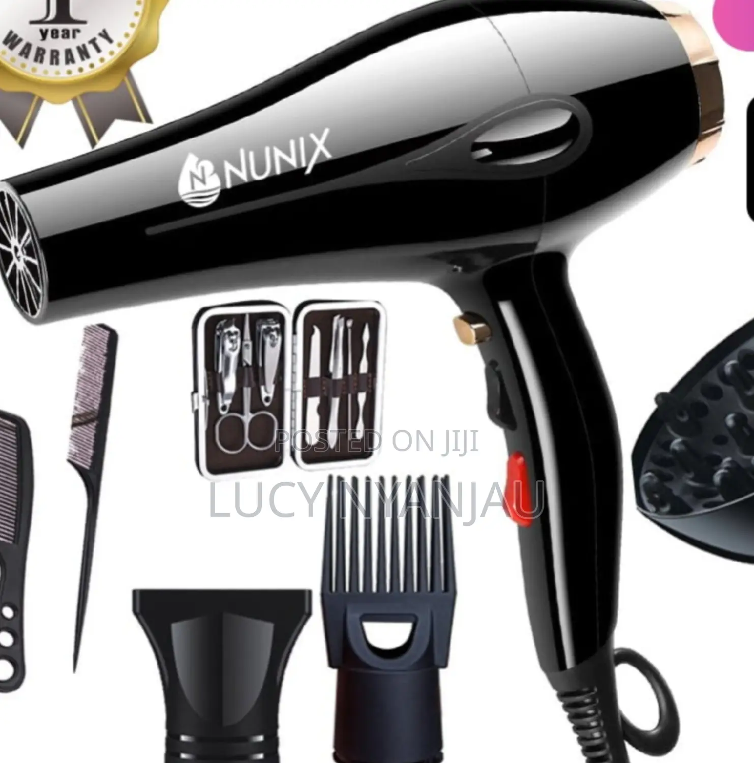 Nunix 2400 Watts Hair Dryer for Blow Dry