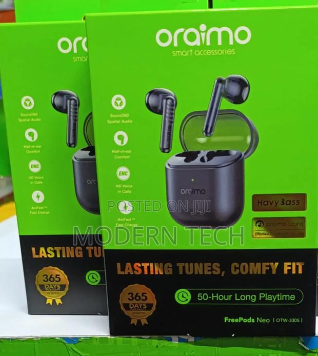 Oraimo Freepods Neo Half in Ear True Wireless Earbuds - main view