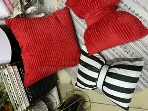 Red Throw Pillow Cushion Covers With Pillows -Christmas Mood