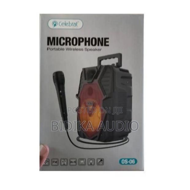 Celebrat MICROPHONE Portable Wireless Speaker