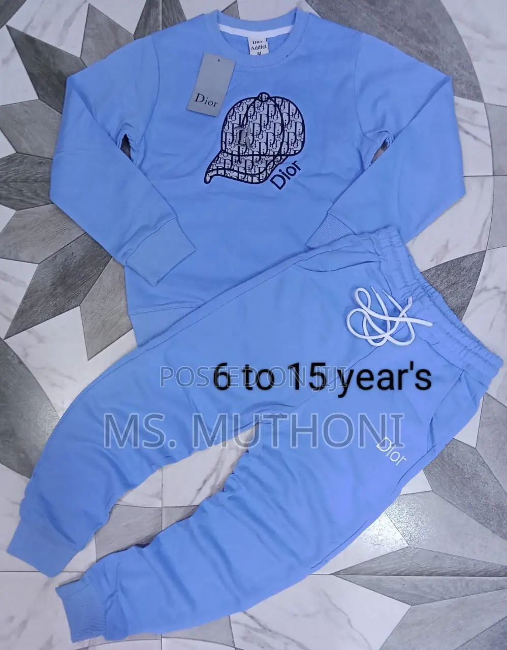 Dior Good Quality 2 Piece Set 6-15 Years