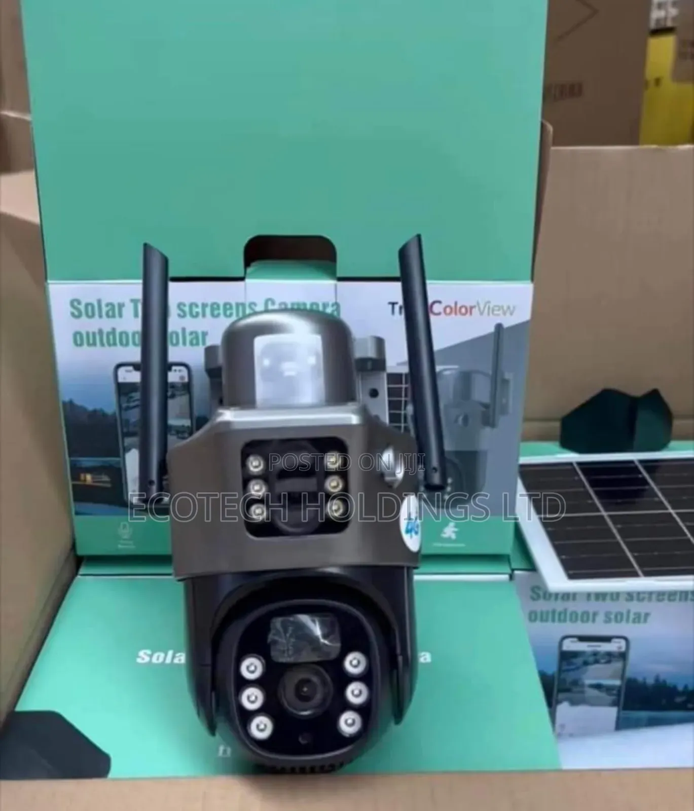 4G Solar Camera With Slim Slot and Dual Lens Hfw3