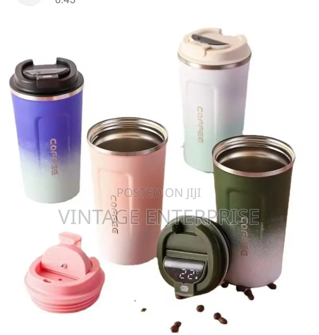 Stainless Steel Coffee Tumbler Thermos Cup