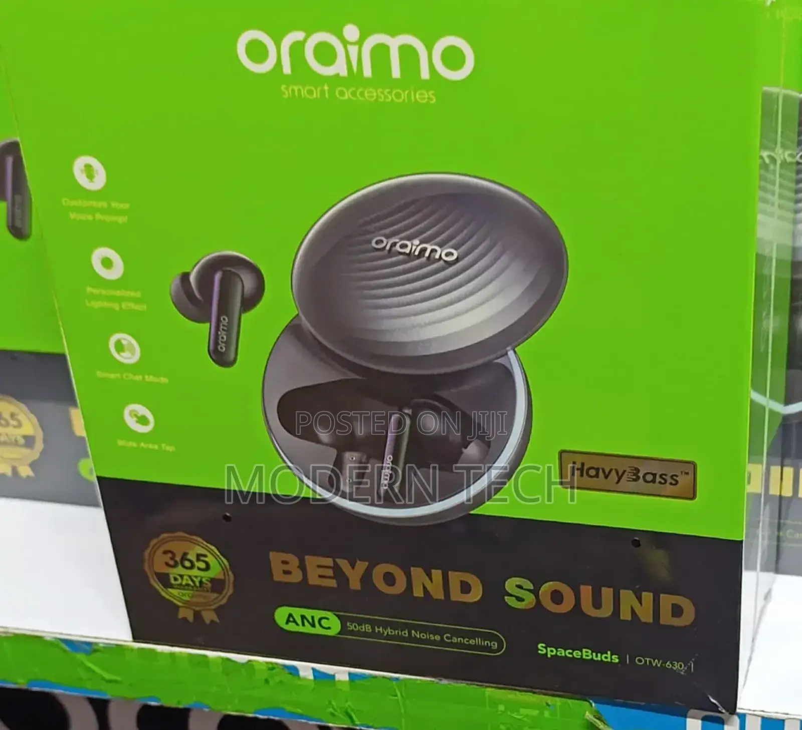 Oraimo Spacebuds Hybrid ANC Customized Voice Prompt