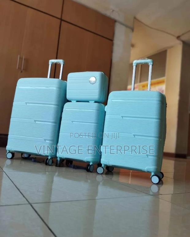 4 in 1 Unbreakable Luxurious Rubber Suitcase - main view