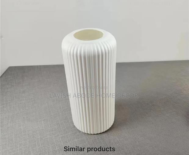 Nordic Unbreakable White Flower Vase