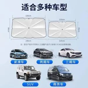 All Umbrella Sun Rays Reflective Umbrella Shaped Sunshade