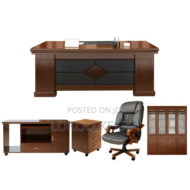 Office Desk:2.2meter Staff Computer Office Desk - thumbnail 3