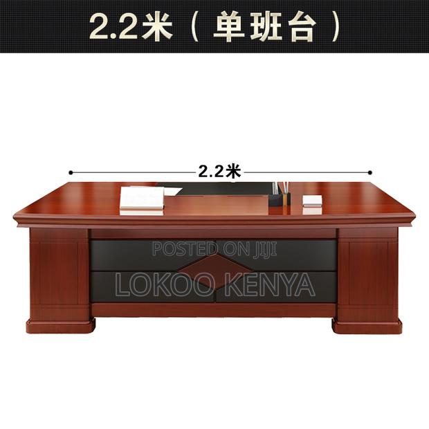 Office Desk:2.2meter Staff Computer Office Desk - thumbnail 4