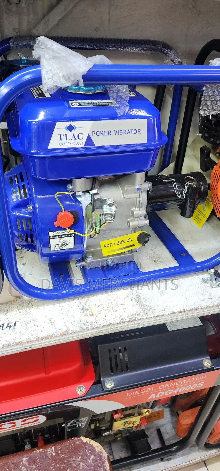 Concrete Vibrator With 7.5hp and 45mm Poker Shaft