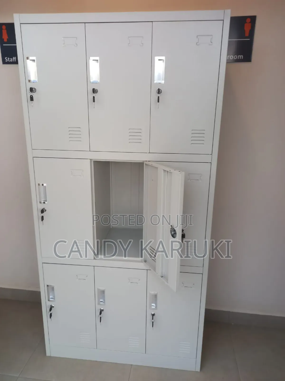 Storage Lockers for Gym Area