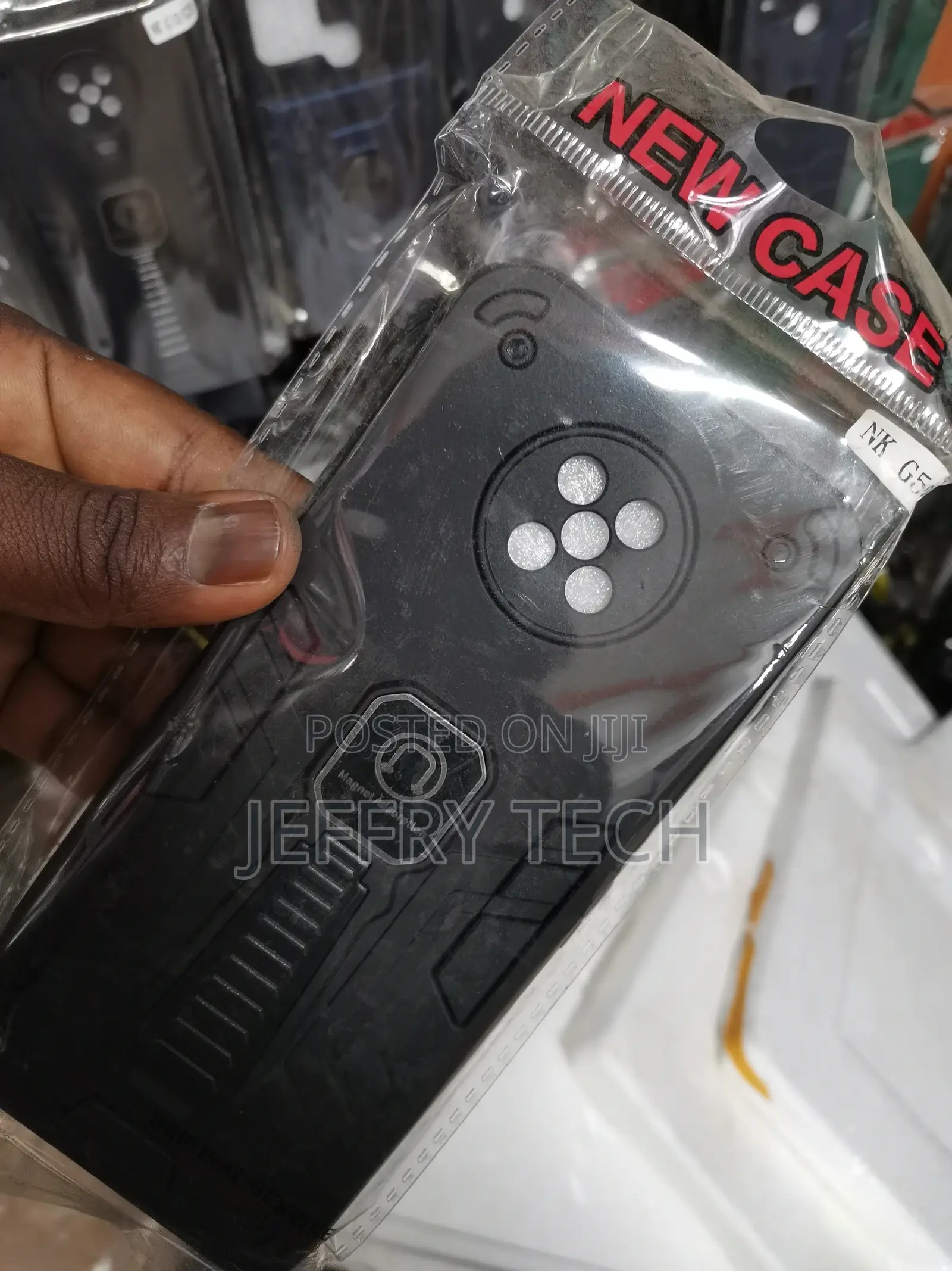 Nokia G50 Case Dual Layer Hybrid Shockproof Case-Black