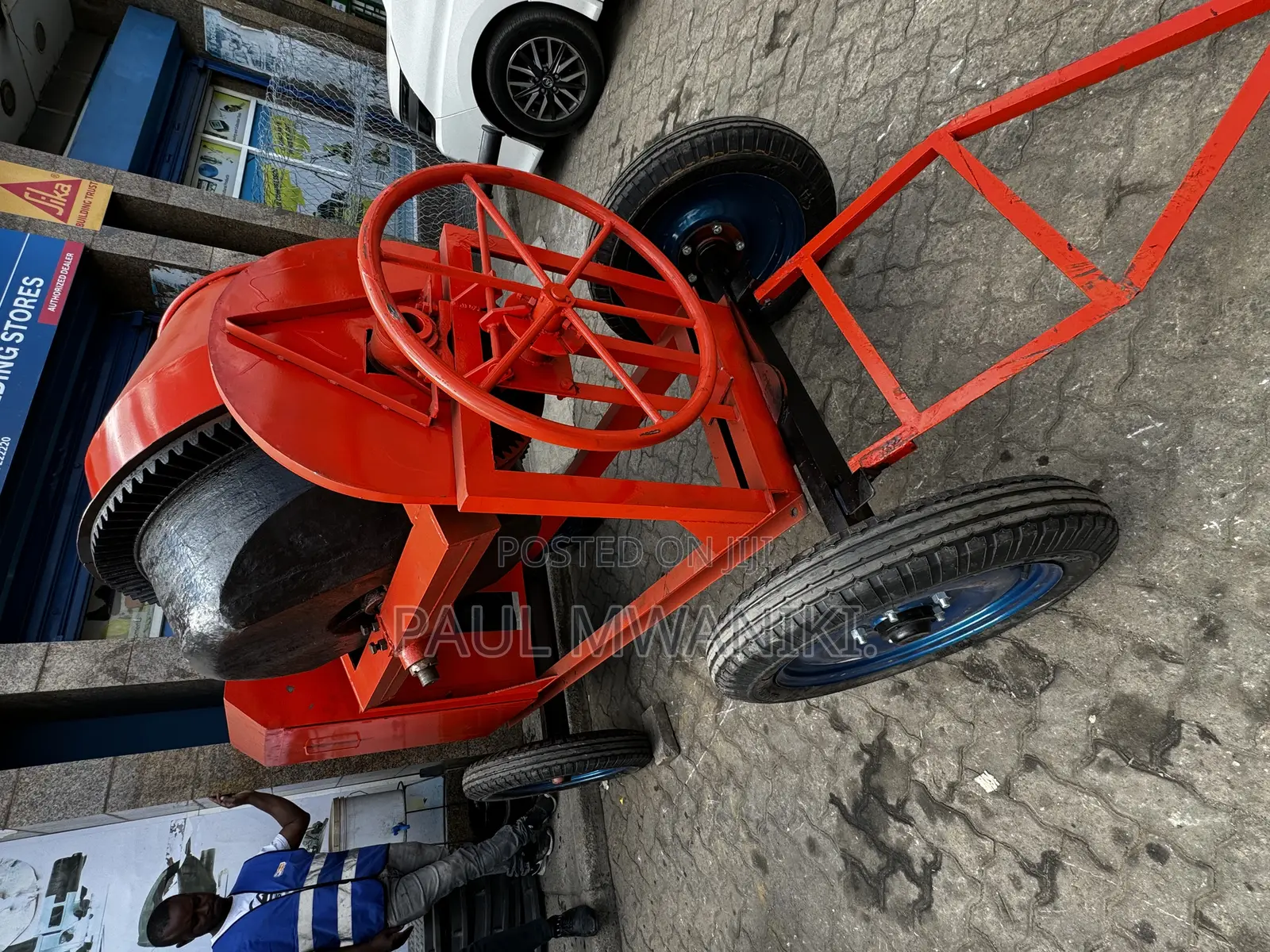 Heavy Duty Indian Concrete Mixer- 500l Titan. 1 Year Warrant