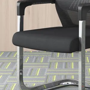Office Chairs: Ergonomic Mesh Conference Chair With Armrest
