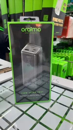 Oraimo Powerjet 130 27600mah 130W Powerbank.